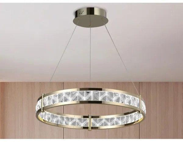 LED dimmelhető kábellel függesztett csillár ENRIQUE LED/55W/230V 3000-6000K +távirányító