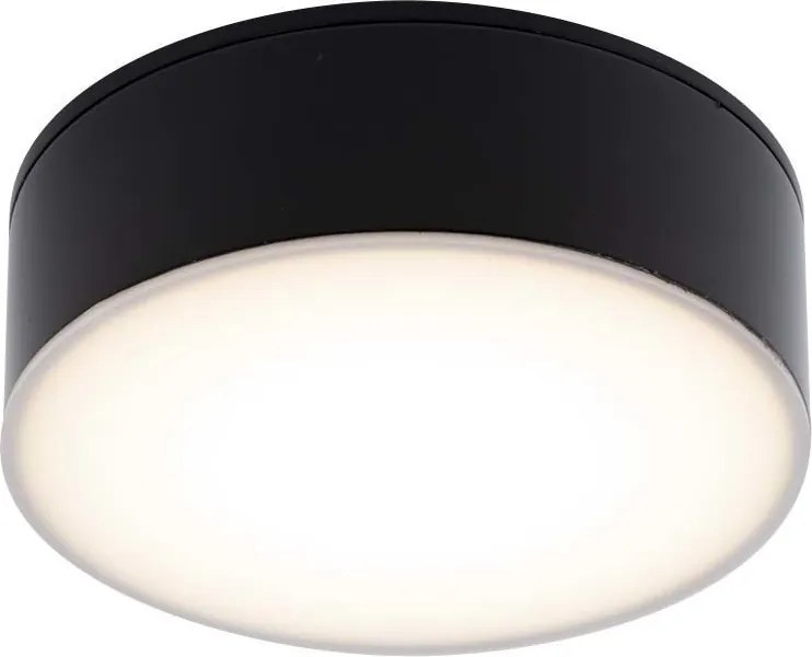 ANTIGO 8056 TOTTORI Ernyős Mennyezeti Lámpa Fekete LED IP44
