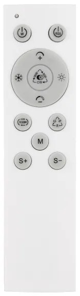 Globo 41393-40 - LED RGBW Dimmelhető mennyezeti lámpa GISELL LED/40W/230V + távirányító