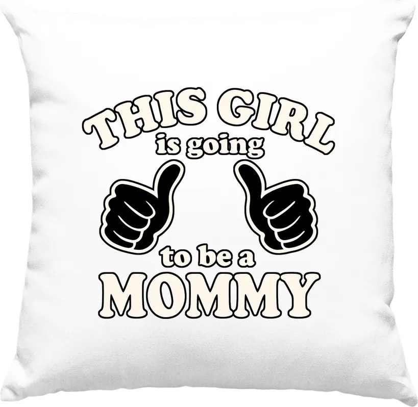 Kismama párna Büszkén Fehér