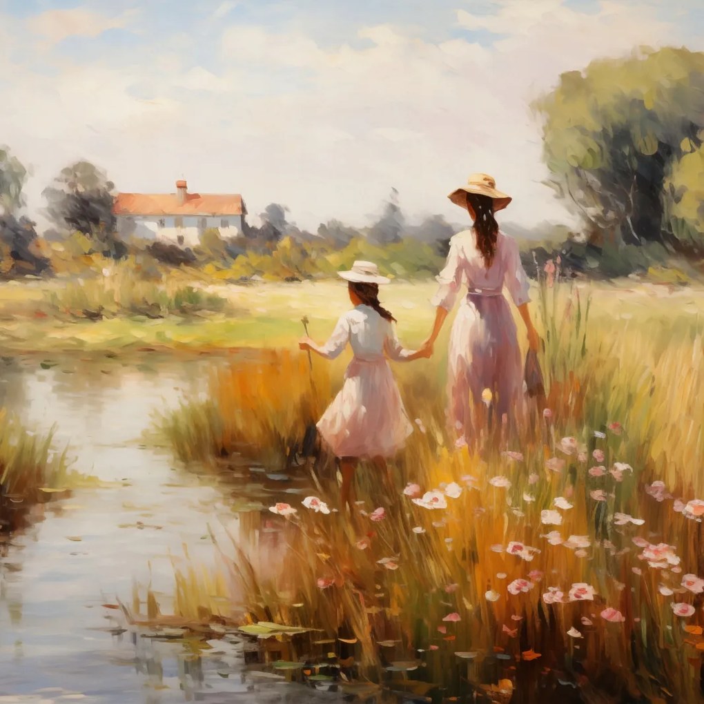 Poszter 50x50cm Vidéki kombináció