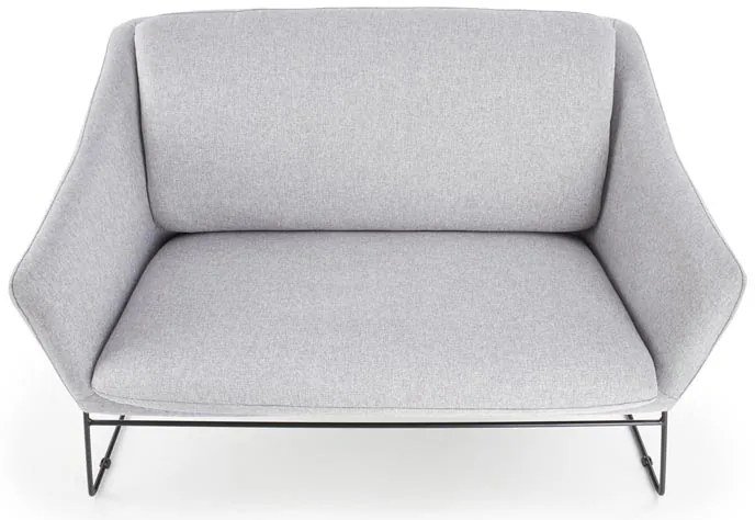 Világosszürke relax kétszemélyes fotel HAMAR 2 XL