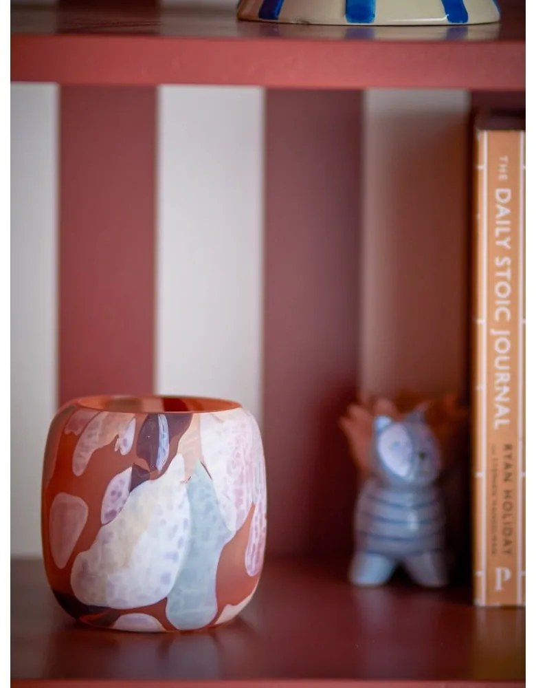 Üveg gyertyatartó teamécseshez Karan – Bloomingville