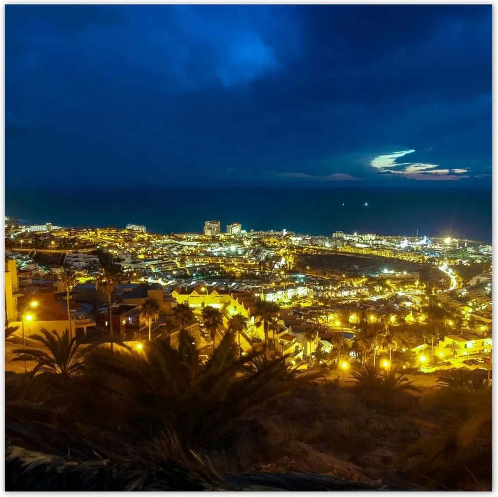 Poszterek 70x70 Éjszakai tájkép