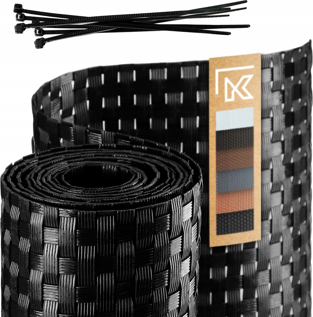 Erkélyvédő Technorattan Szőnyeg Méretre Szabva