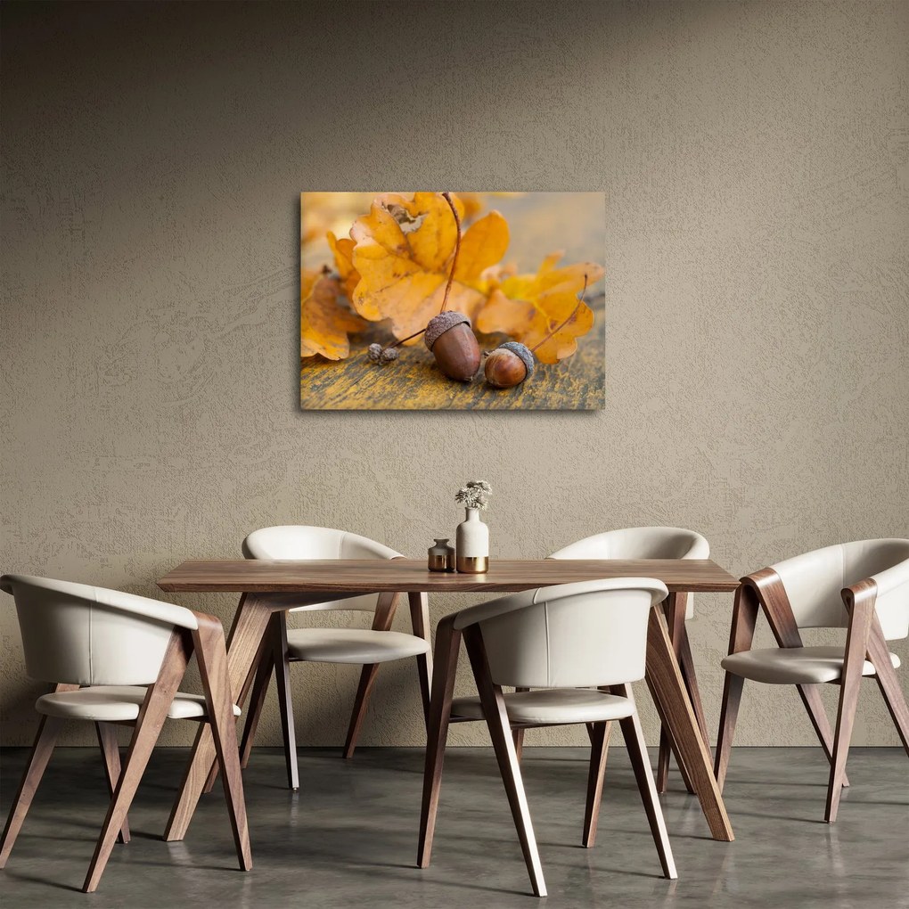 Kép - Őszi makk (70x50 cm)