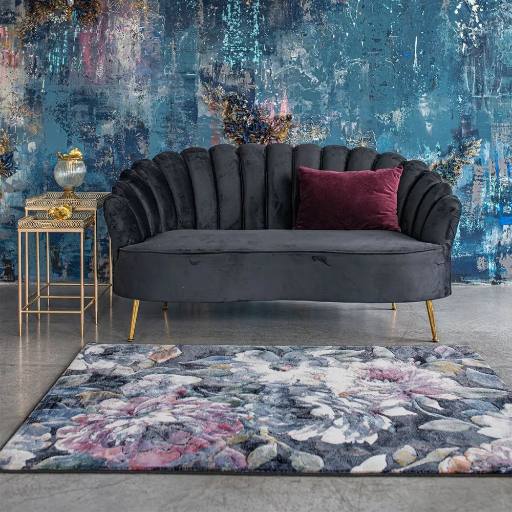 Belucci modern szőnyeg púder bézs 80 x 150 cm