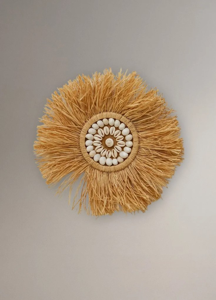 Raffia faldekoráció DB0006