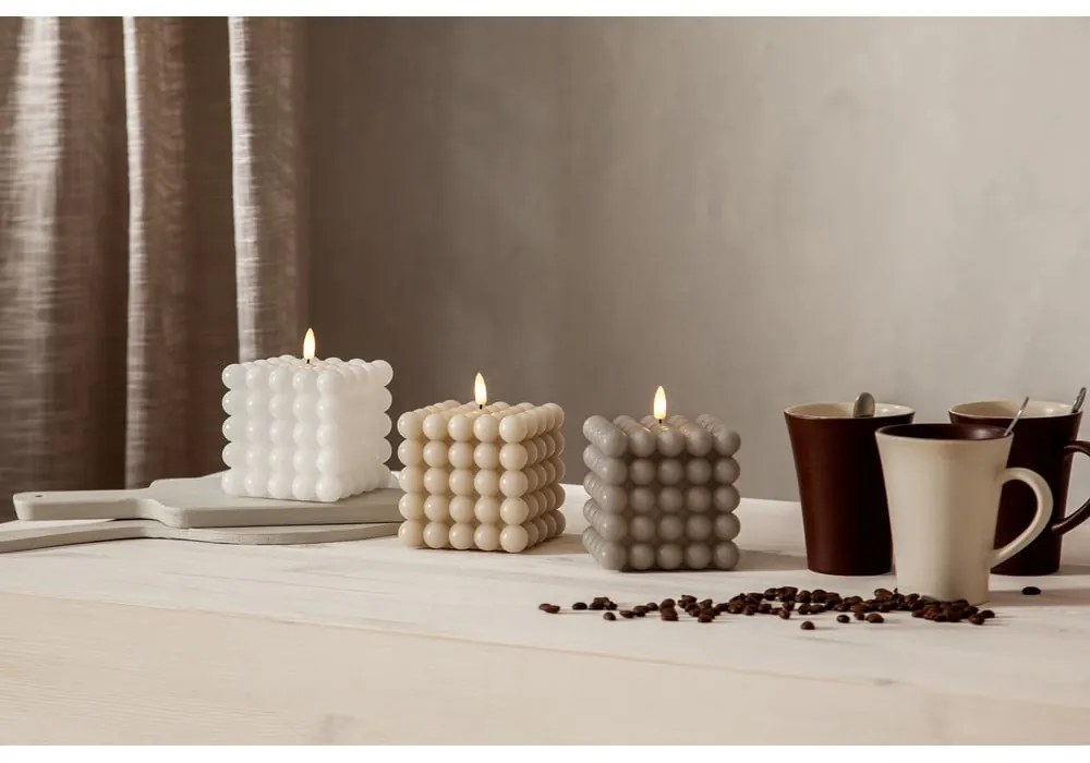 LED gyertya (magasság 12,5 cm) Flamme Dot – Star Trading