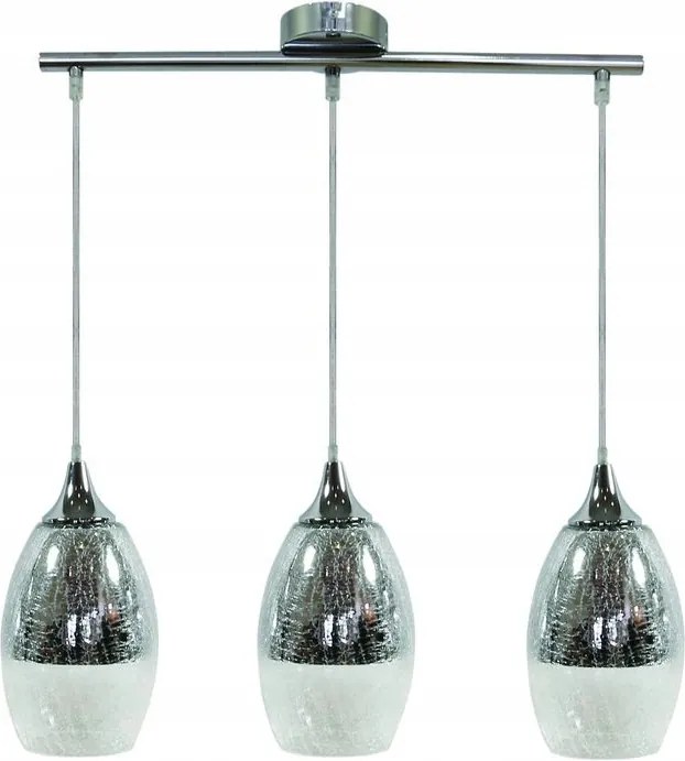 Lámpa Celia 3xE27 ezüst 33-51585 Candellux