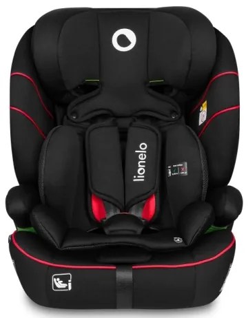 Lionelo - LEVI i-Size autósülés 76-150 cm Sportos fekete