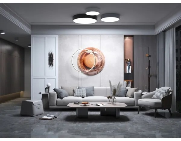 Immax NEO 07206L-LED Dimmelhető mennyezeti lámpa RONDATE 53W/230V fehér Tuya + távirányító