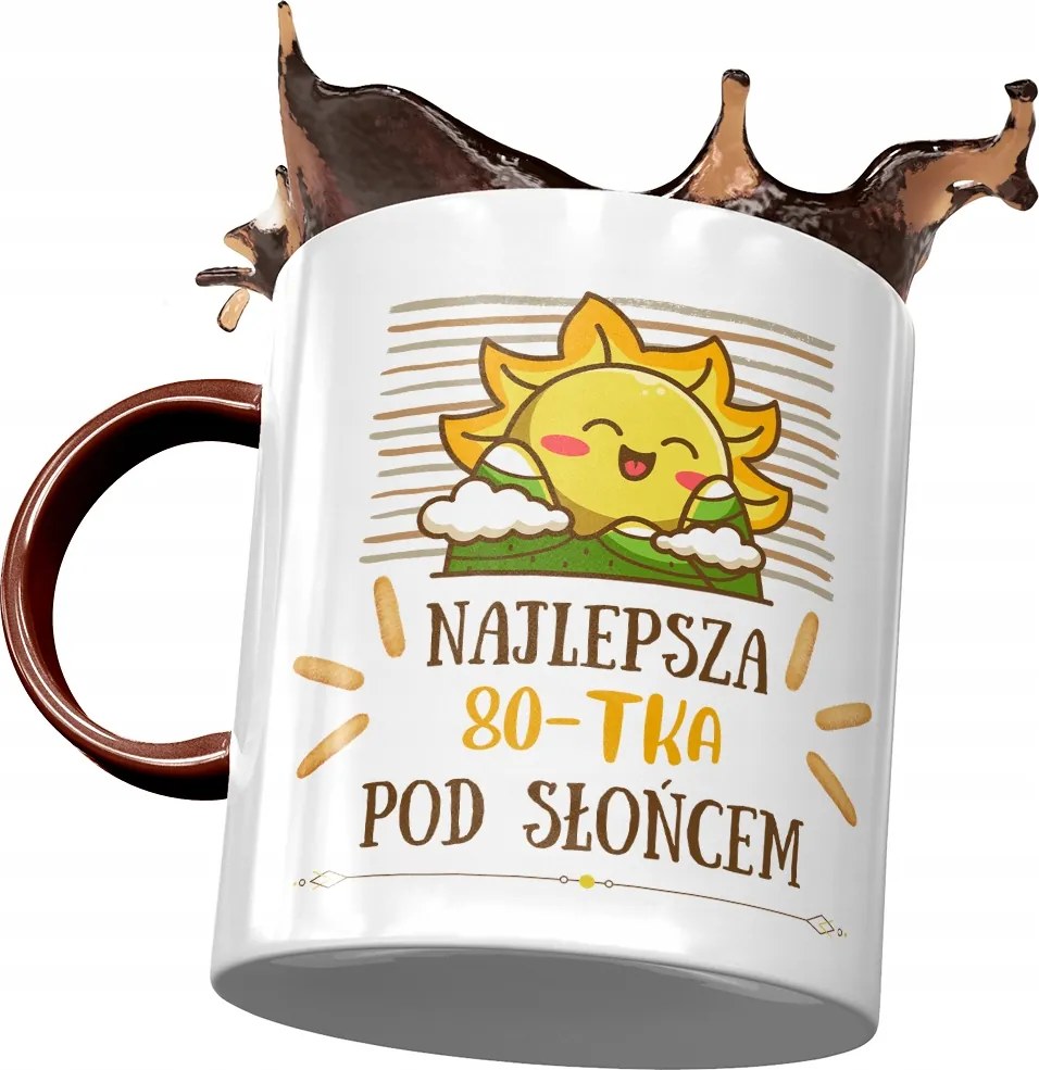 Bordó Bögre Születésnapra 80 80-es 80-as Ajándék Nyomtatott Fotóval