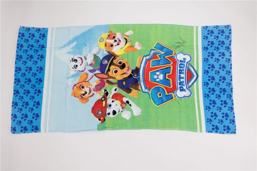 Mancs Őrjárat Action Team fürdőlepedő, strand törölköző 70x140cm