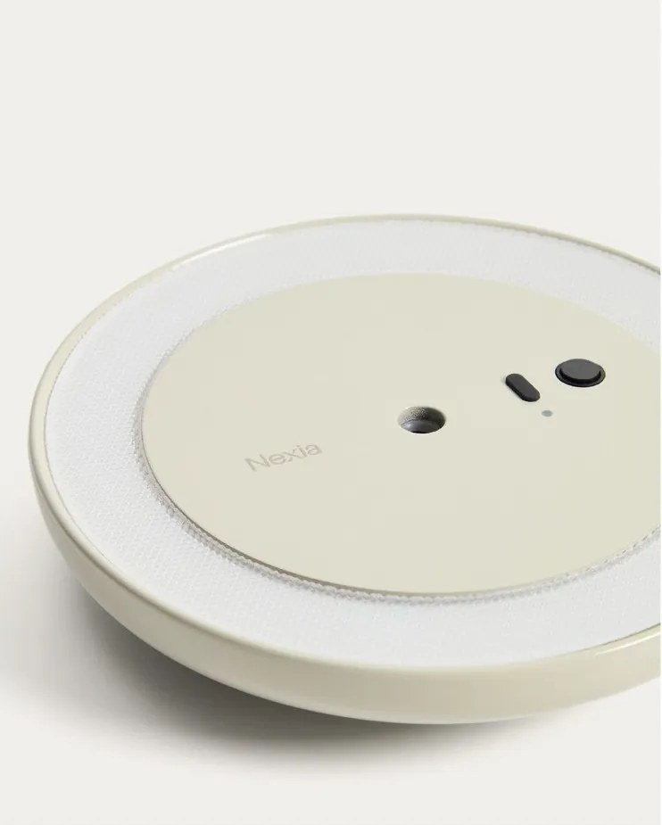 Világosszürke LED dimmelhető mennyezeti lámpa fém búrával ø 16 cm Porte – Kave Home