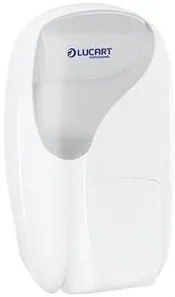 Hab- és folyékony szappan adagoló, LUCART Identity 400, fehér (UBC100)