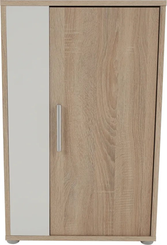 Nappali fal, tölgyfa sonoma/fehér, KEVIN