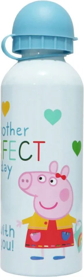 Peppa malac Perfect Day alumínium kulacs ivókupakkal 500 ml