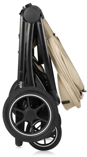 Lionelo - MERIL 2 az 1-ben kombinált babakocsi Beige Sand