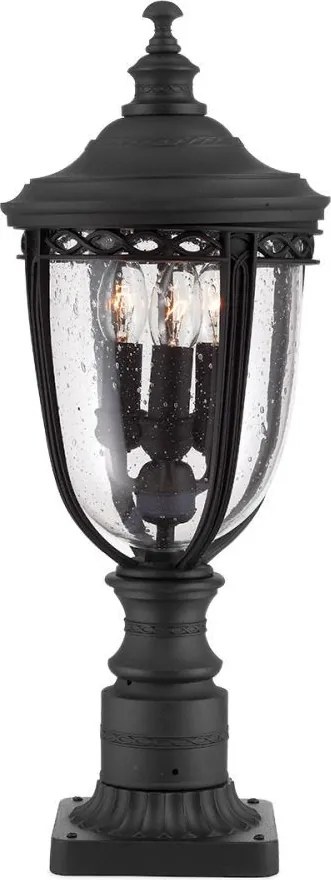 ELSTEAD FE-EB3-M-BLK ENGLISH BRIDLE Klasszikus Kültéri Állólámpa E14 IP44