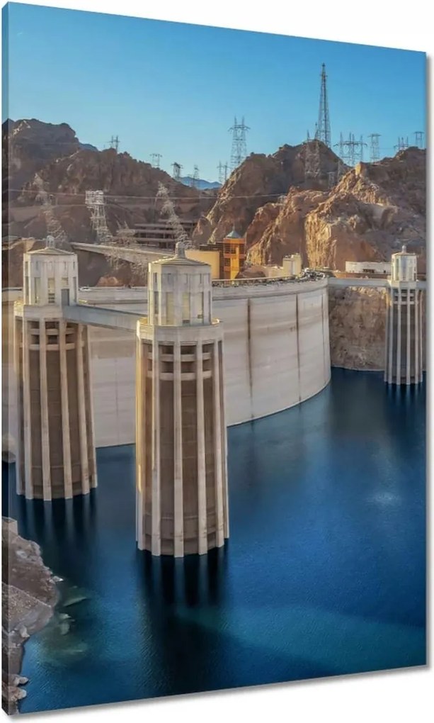 Festmények 70x100 Gát Tájkép