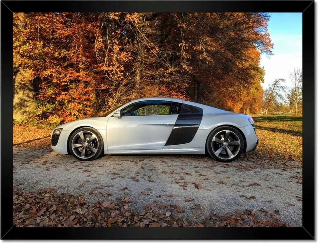 Poszterek keretben 40x30 Őszi Audi Autó