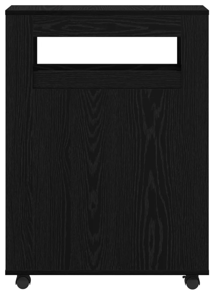 Keskeny Fürdőszobai Szekrény Musta tammi 65 x 23 x 87 cm