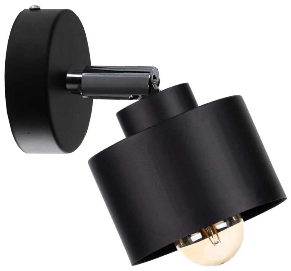 Fali spotlámpa SIMPLY BLACK 1xE27/60W/230V