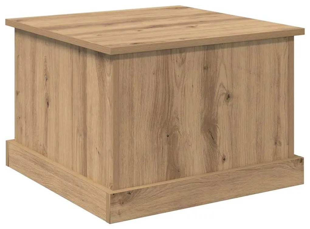 Dohányzóasztal kézműves tölgy 50 x 50 x 35 cm Faanyag