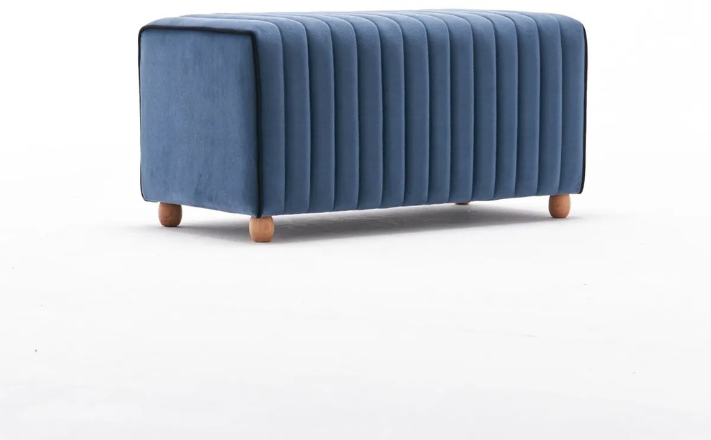 Mabel Puf Blue zsámoly