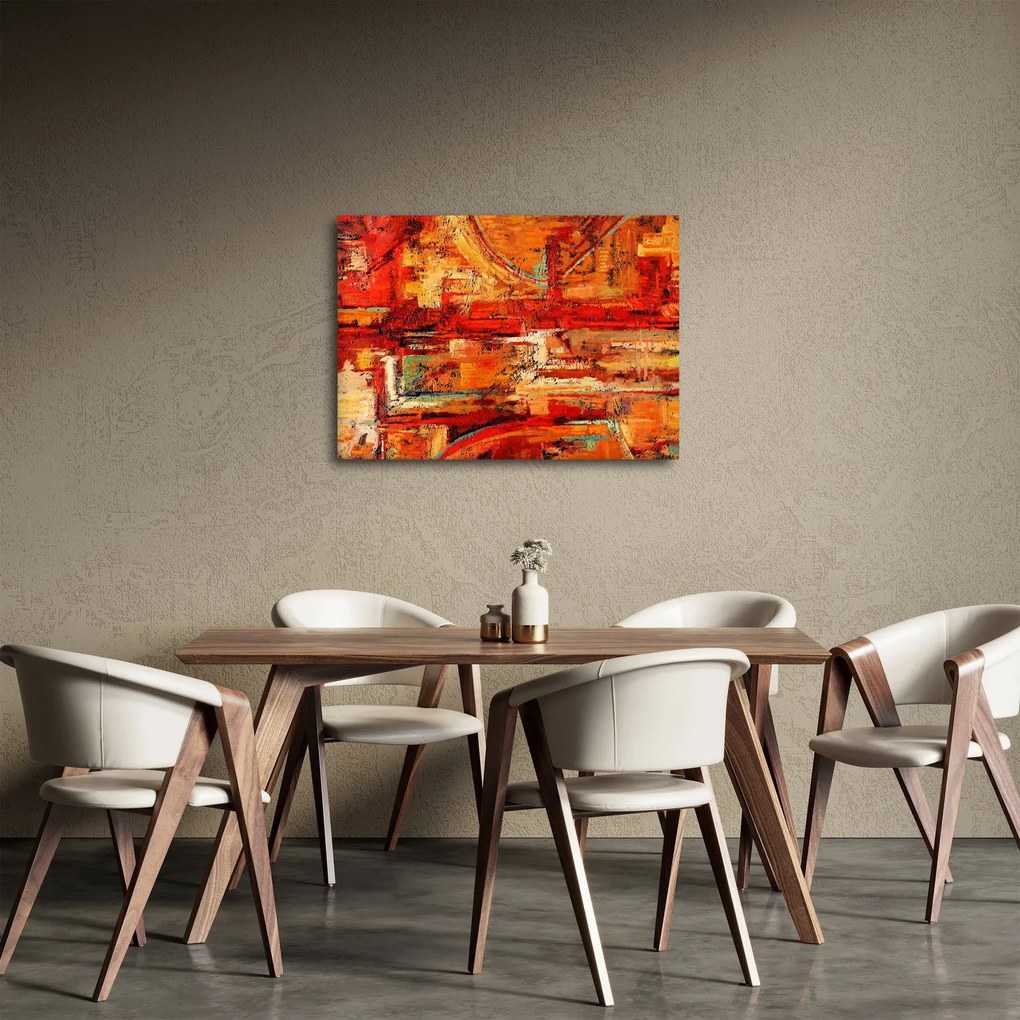 A falfestmény képe (70x50 cm)