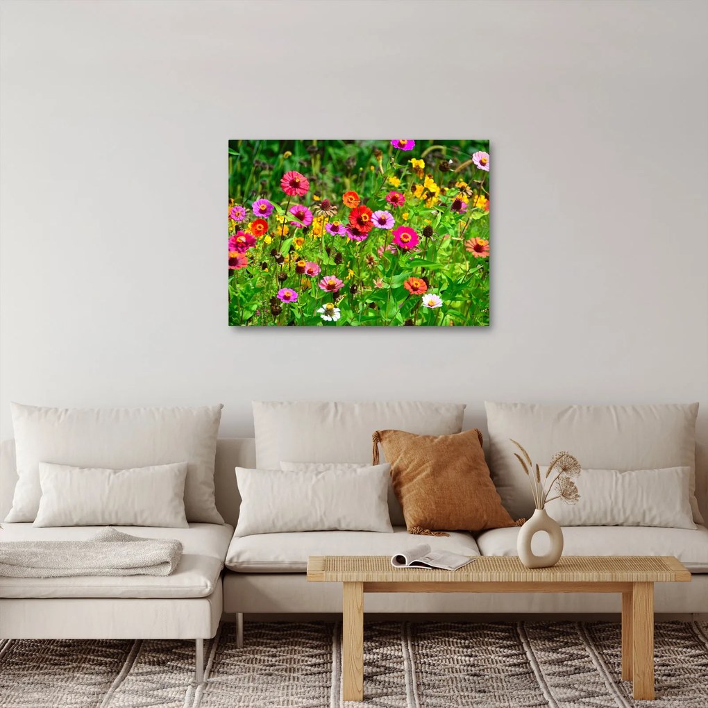 Réti virágok képe (70x50 cm)