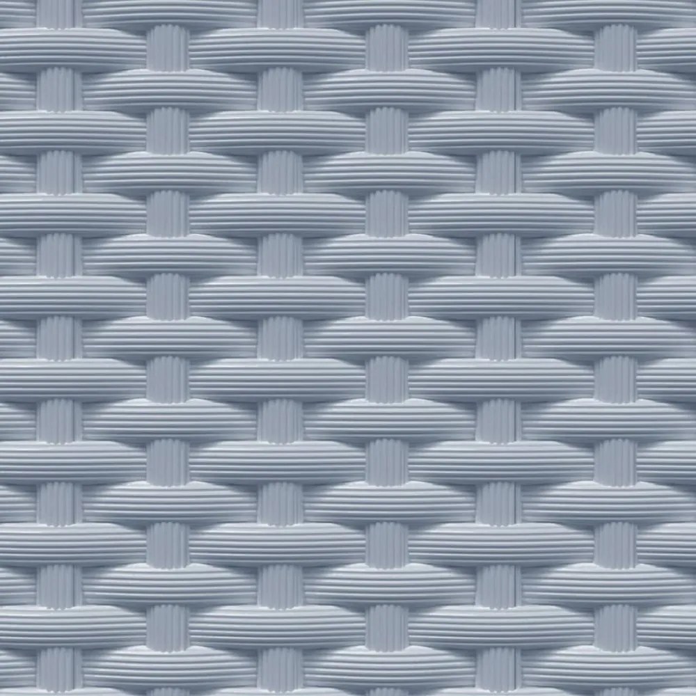 2 db világosszürke polipropilén növénytartó 30 x 30 x 37 cm