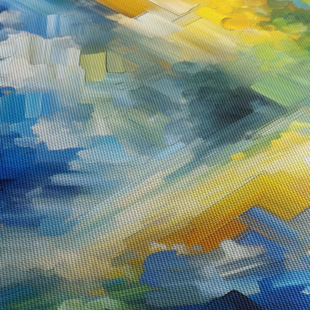Kép - Absztrakt napos nap (90x60 cm)