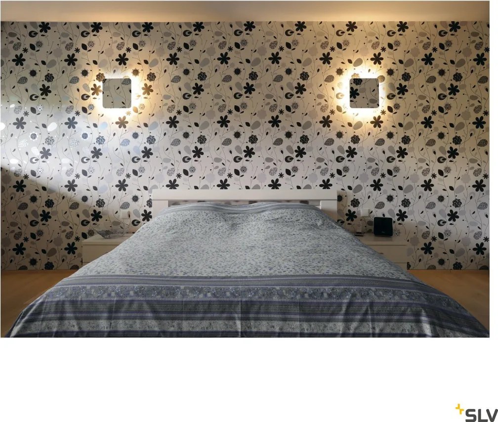 SLV PLASTRA 148019 Süllyesztett mennyezeti lámpa 1x10.5W/LED 3000K 650LM IP20