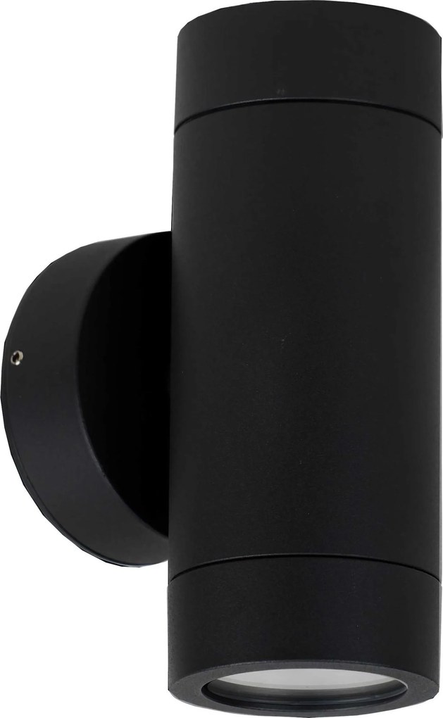 Kerti fali lámpa Lumilight fekete GU10 2 W