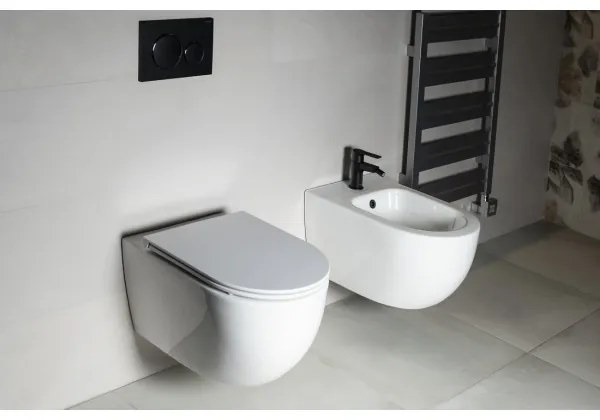 Bruckner - Vortex Rimless FULDA fali WC, kerámia, fehér