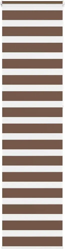 vidaXL zebrafüggönnyel barna szövetszélesség 55,9 cm poliészter