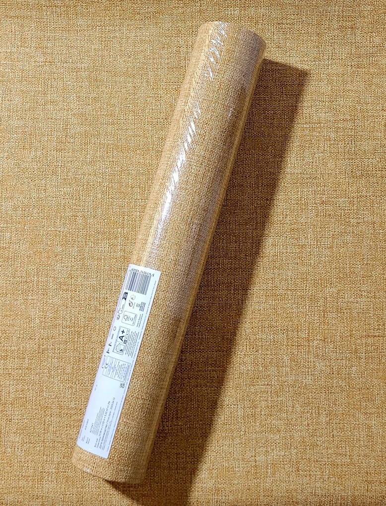 Prémium tapéta Grandeco Boutique KS1007 vászon szerkezet, sárga, mézszínű