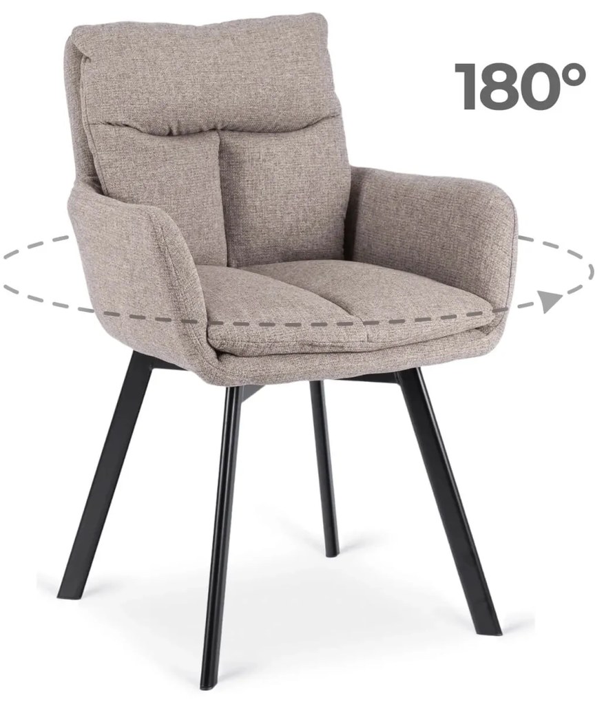 Barna Forgószék CORTADO