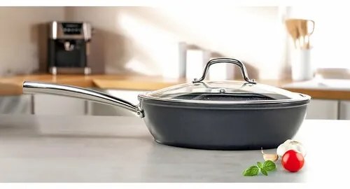 Tescoma PRESIDENT mély serpenyő fedéllel, átmérő28 cm