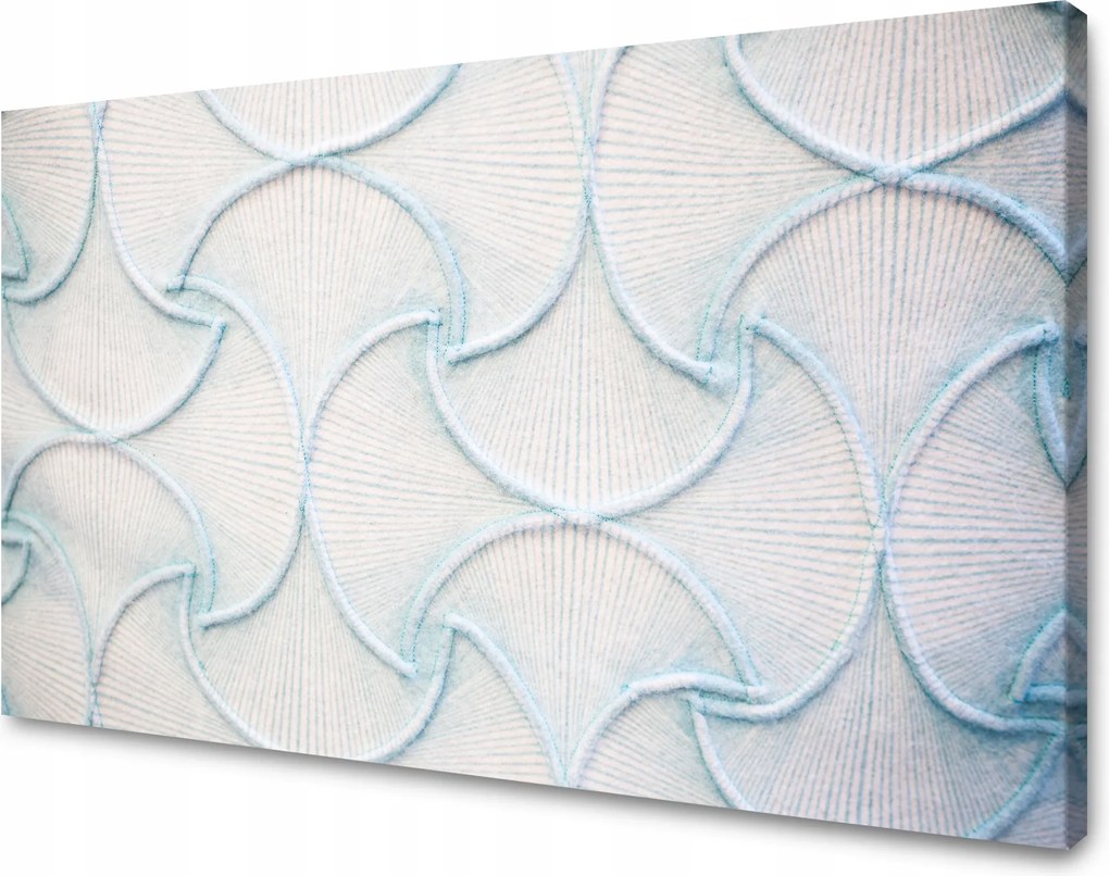 Vászonkép Absztrakt Hímzés Szerkezet 80x50