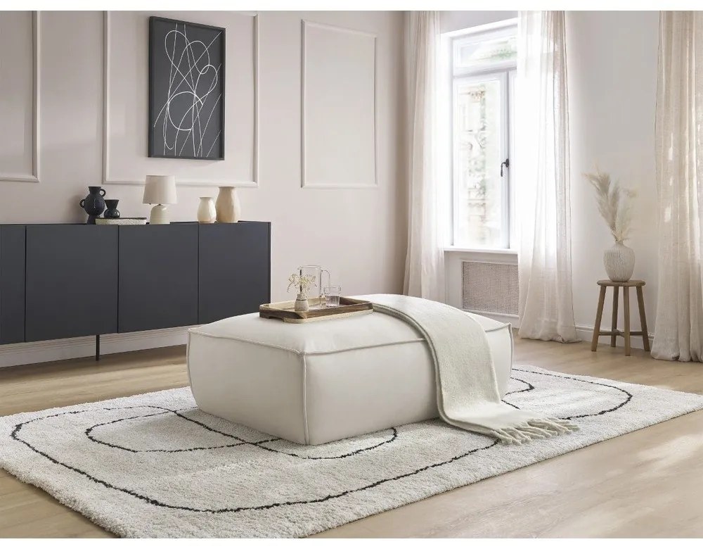 Bézs bőrutánzat lábtartó Boheme – Bobochic Paris