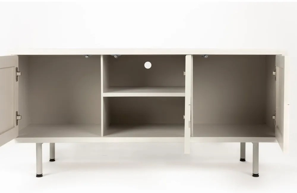 Világosszürke komód 55x120x40 cm Funk – White Label