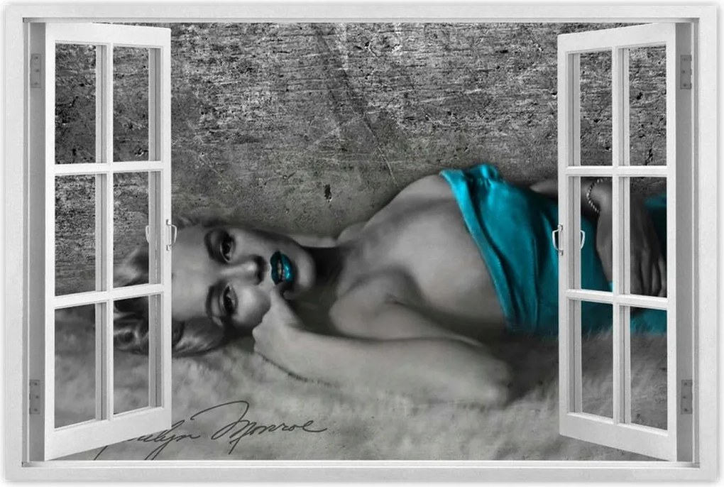 Poszterek 120x80 Marilyn Monroe szájjal