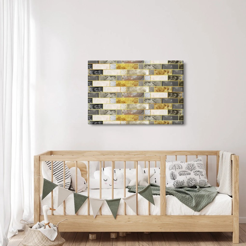Kép - Dekoráció textúrákkal (90x60 cm)