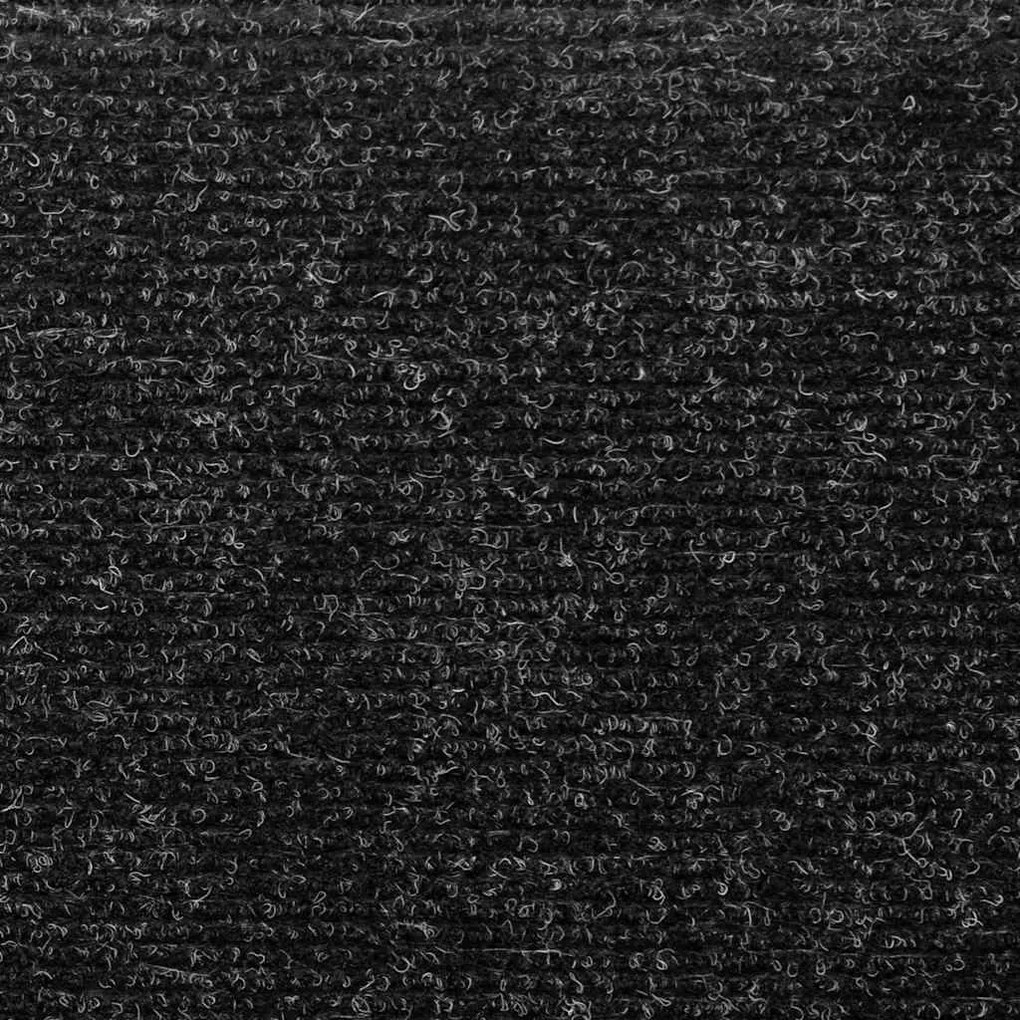 öntapadós lépcsőszőnyegek 30 db 65 x 21 x 4 cm fekete téglalap alakú széllel