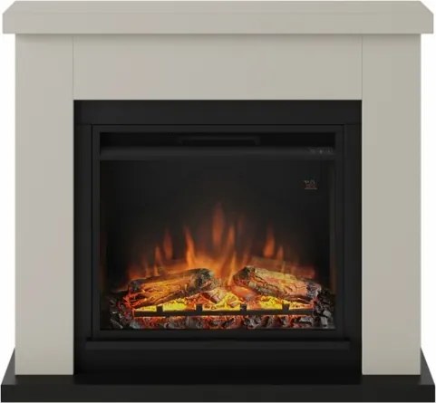 Frode Elektromos kandalló tűztérrel 23" Világos bézs