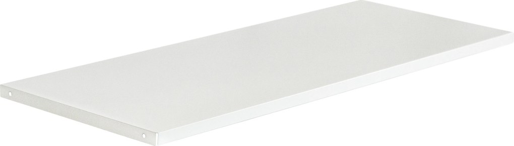Fém polc irodai szekrényhez, fehér, 900x20x360 mm