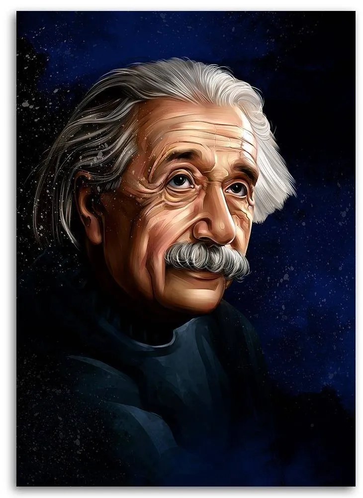 Gario Vászonkép Albert Einstein - Dmitry Belov Méret: 80 x 120 cm